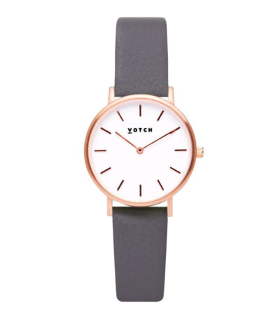 Rose Gold & Slate Grey Watch | Petite