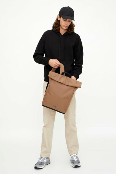 Lefrik | Roll Backpack Camel