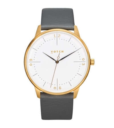 Gold & Slate Grey Watch | Aalto
