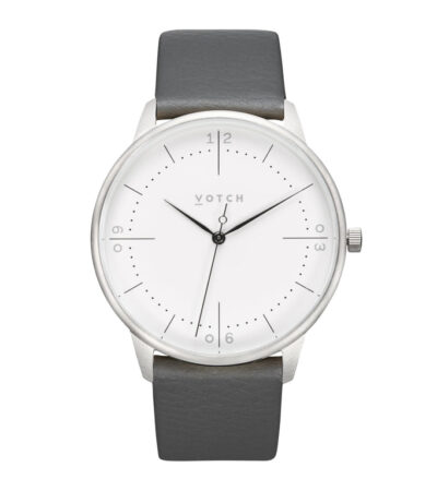 Silver & Slate Grey Watch | Aalto