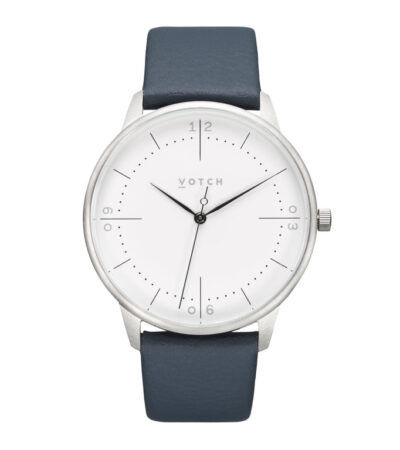 Silver & Navy Watch | Aalto