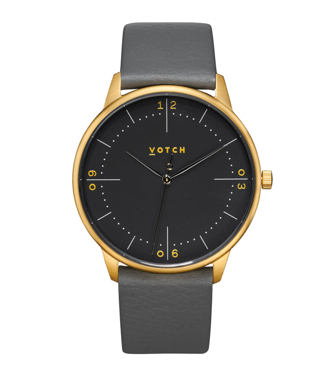 Gold & Slate Grey with Black Watch | Aalto