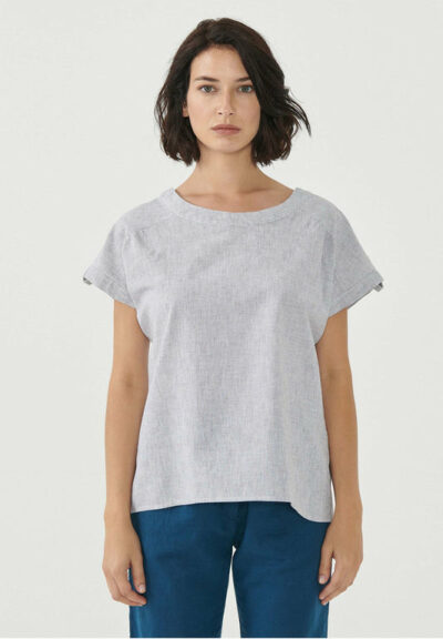 Organication | Blus i ekologisk bomull och lin