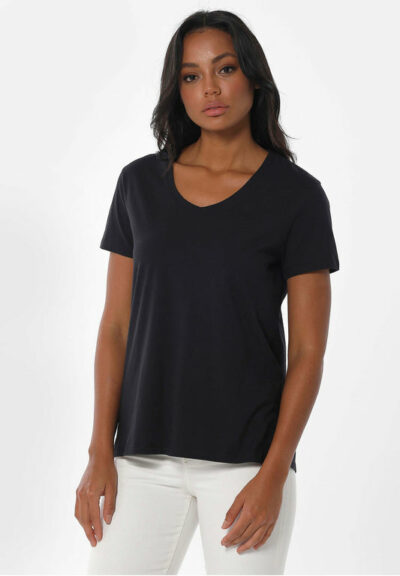 Organication | Basic T-shirt i ekologisk bomull med V-ringning