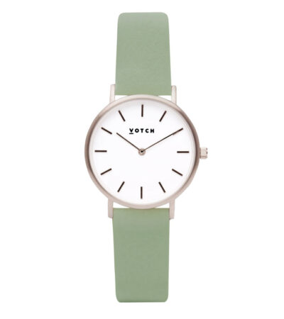 Silver & Sage Watch | Petite