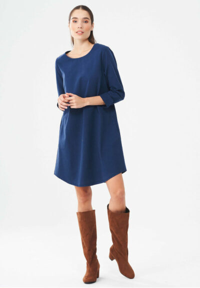 Organication | Garment dyed-klänning i TENCEL™ Lyocell-blandning