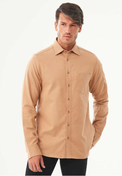 Organication | Brushed Twill-skjorta i ekologisk bomull