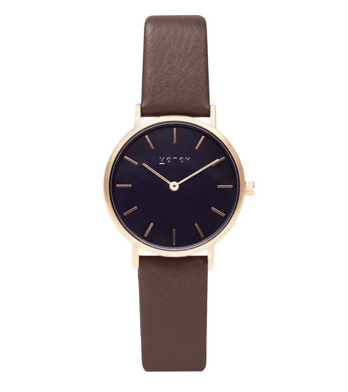 Gold & Brown with Black Watch | Petite