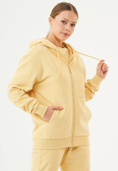 Organication | JUNDA Unisex Soft Touch sweatjacka i ekologisk bomull
