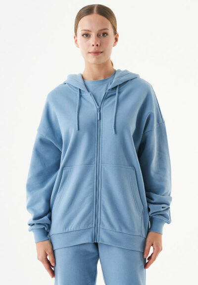 Organication | JALE Soft Touch sweatjacka i ekologisk bomull