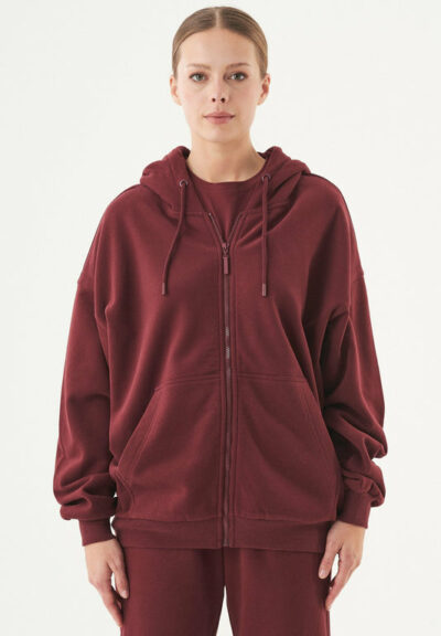 Organication | JALE Soft Touch sweatjacka i ekologisk bomull