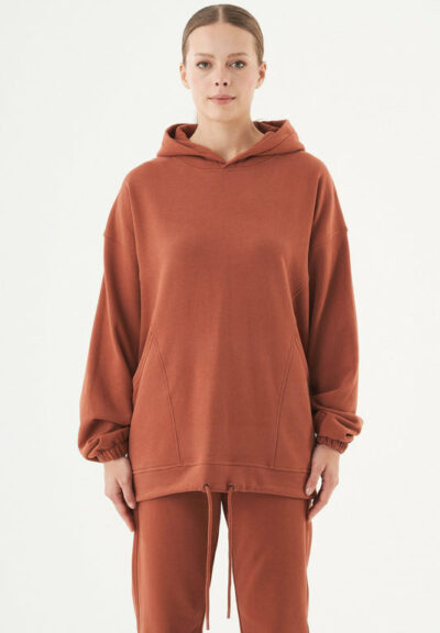 Organication | HANDE Soft Touch oversize-hoodie i ekologisk bomull