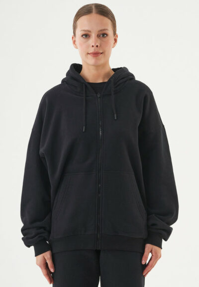 Organication | JALE Soft Touch sweatjacka i ekologisk bomull