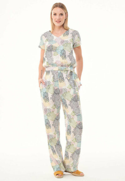 Organication | Jumpsuit i TENCEL™ Lyocell med heltryck
