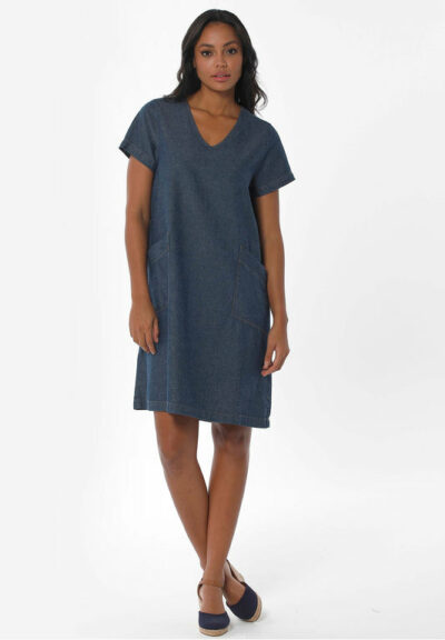 Organication | Jeansklänning i ekologisk bomull och TENCEL™ Lyocell med hampa