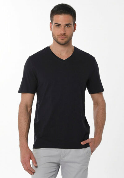 Organication | Basic T-shirt i ekologisk bomull med V-ringning