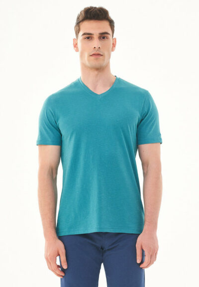 Organication | Basic T-shirt i ekologisk bomull med V-ringning