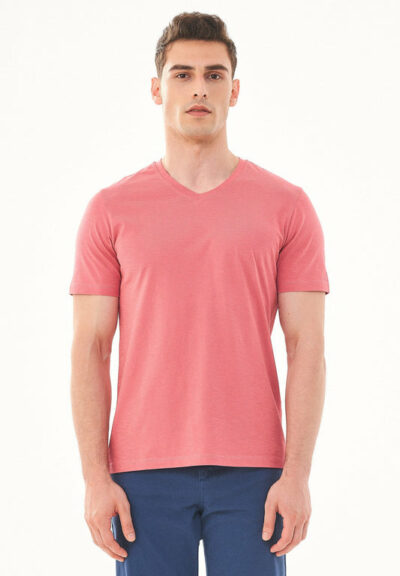 Organication | Basic T-shirt i ekologisk bomull med V-ringning