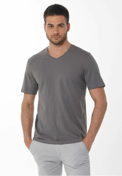 Organication | Basic T-shirt i ekologisk bomull med V-ringning