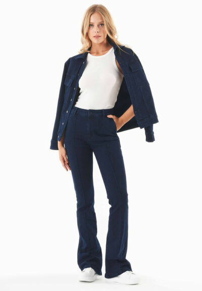 Organication | Flare-jeans i ekologisk bomull
