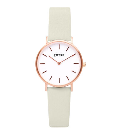 Rose Gold & Linen Watch | Petite