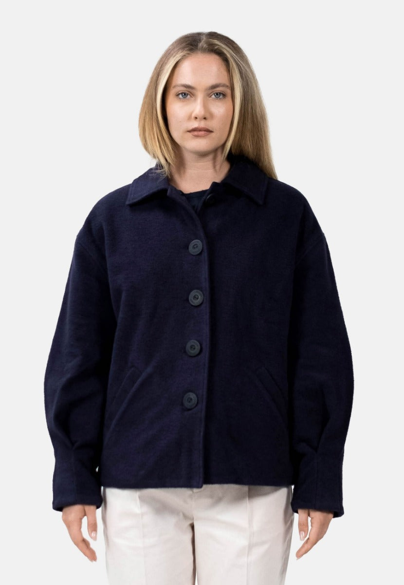 Malmö - Cocoon Jacket- Blackbird