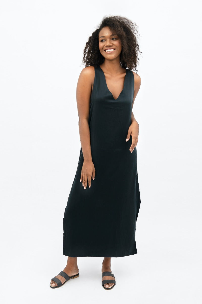 Capri - Maxi Dress - Licorice