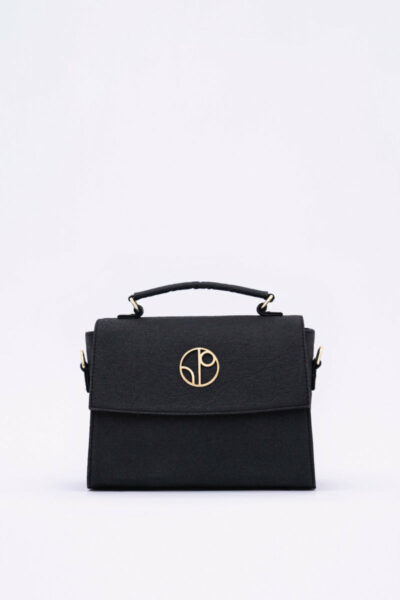 London LHR - Piñatex® Saddle Bag - Truffle