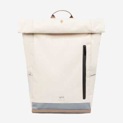 Lefrik | Roll Reflective Backpack Ecru