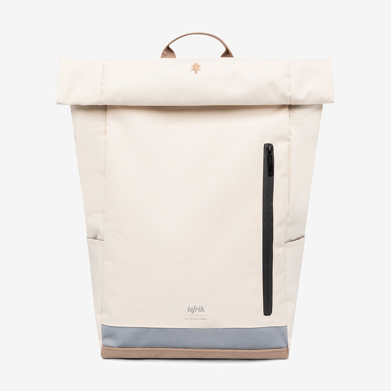 Lefrik | Roll Reflective Backpack Ecru