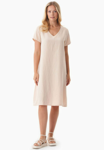 Organication | Klänning i TENCEL™ Lyocell och lin