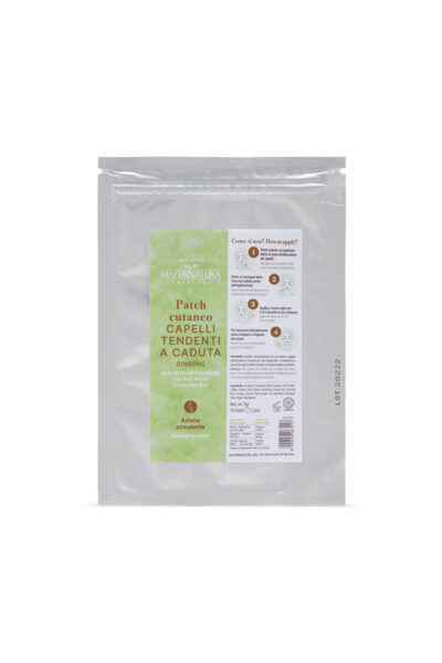 Skin Patch with Ginseng for Hair Prone to Falling Out