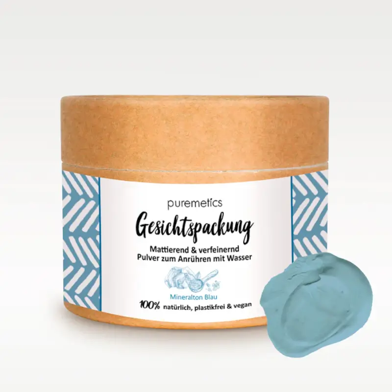Face Pack "Mineral Blue" | Puremetics