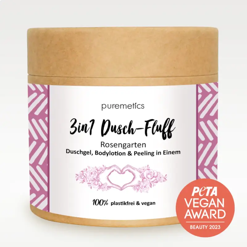 Dusch-Fluff 3-in-1 | Rose Garden | Puremetics