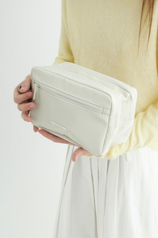 Kei Double Washbag Chalk