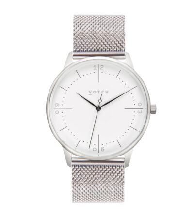 Silver & Silver Watch | Aalto Mesh