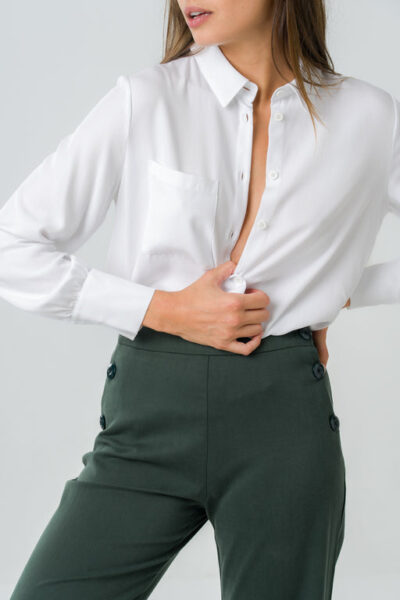 Avani Apparel | Chemise Kauri blanche