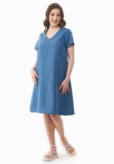 Organication | Klänning i TENCEL™ Lyocell och lin