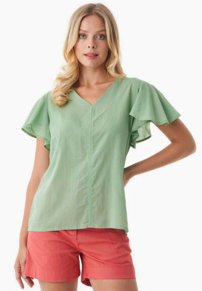 Organication | Blus i ekologisk bomullsvoile