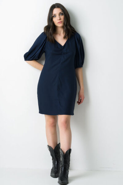 Avani Apparel | Robe Sophora bleu marine