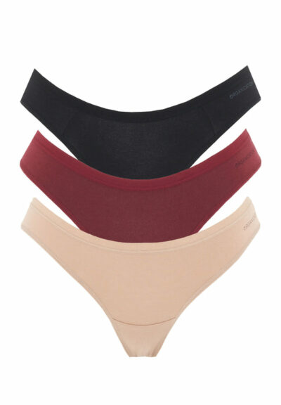 Organication | KAVINN | Trosa, tanga i ekologisk bomull och TENCEL™ Modal i 3-pack