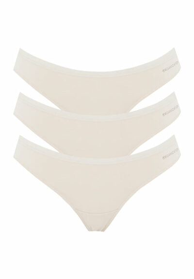 Organication | KAVINN | Trosa, tanga i ekologisk bomull och TENCEL™ Modal i 3-pack