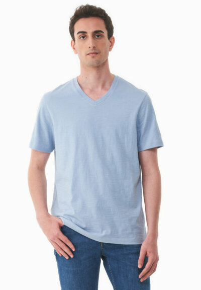 Organication | Basic T-shirt i ekologisk bomull med V-ringning