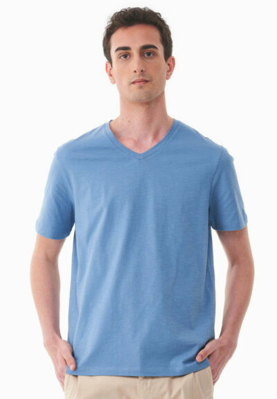 Organication | Basic T-shirt i ekologisk bomull med V-ringning