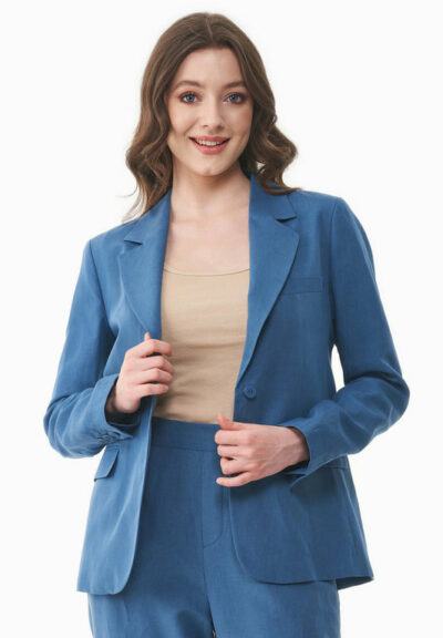 Organication | Blazer i TENCEL™ Lyocell och lin