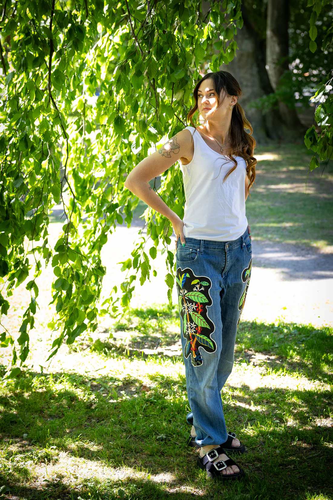 Abloom Collection | Caffea Arabica Trousers - Size 40/42
