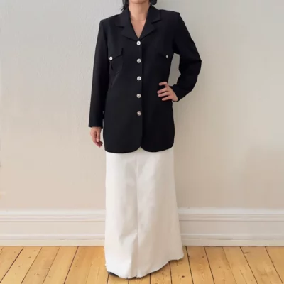 Olivias Garderob | Black Statement Blazer - Size: 40