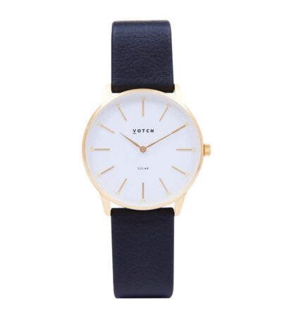 Votch | Gold & Black Watch | Solar Classic