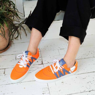 VAER | STARK Orange/Blue Phoenix Sneakers