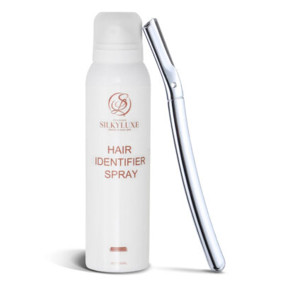 Hair Identifier Spray + Stainless Steel Razor